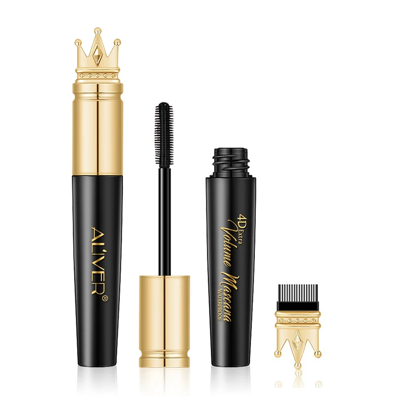 

ALIVER 4D lenthening Long lasting crown waterproof mascara, Balck