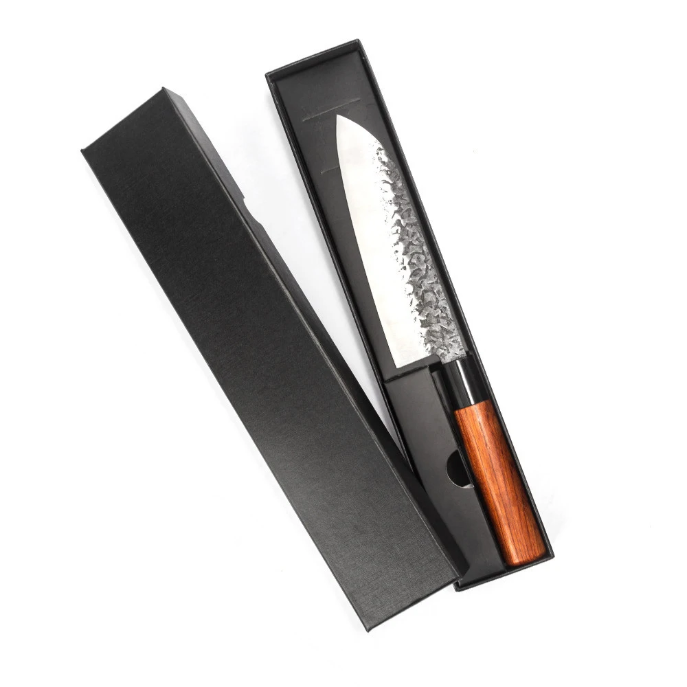 

7 inch Forged Santoku knife santoku wood handle knifes santoku japanese knife