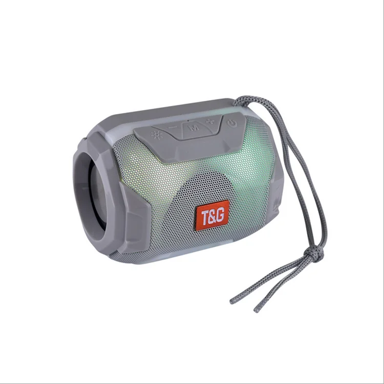

High quality subwoofer Heavy Bass colorful lighting gift TG162 handsfree mini wireless speaker, Multi