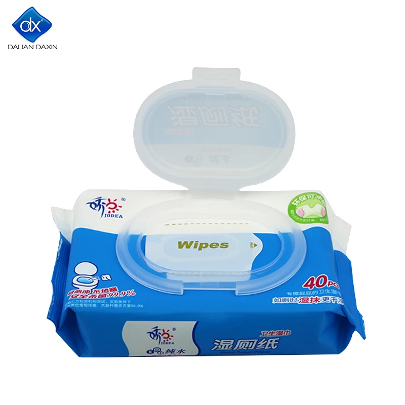 

Portable Travel Size Non Woven Adult Toilet Bathroom Flushable Wipes