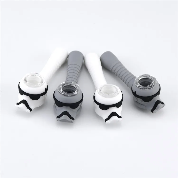 

Silicone Smoke Free Bowl Accessories Starwars Silicon Smoking PipesHot sale products