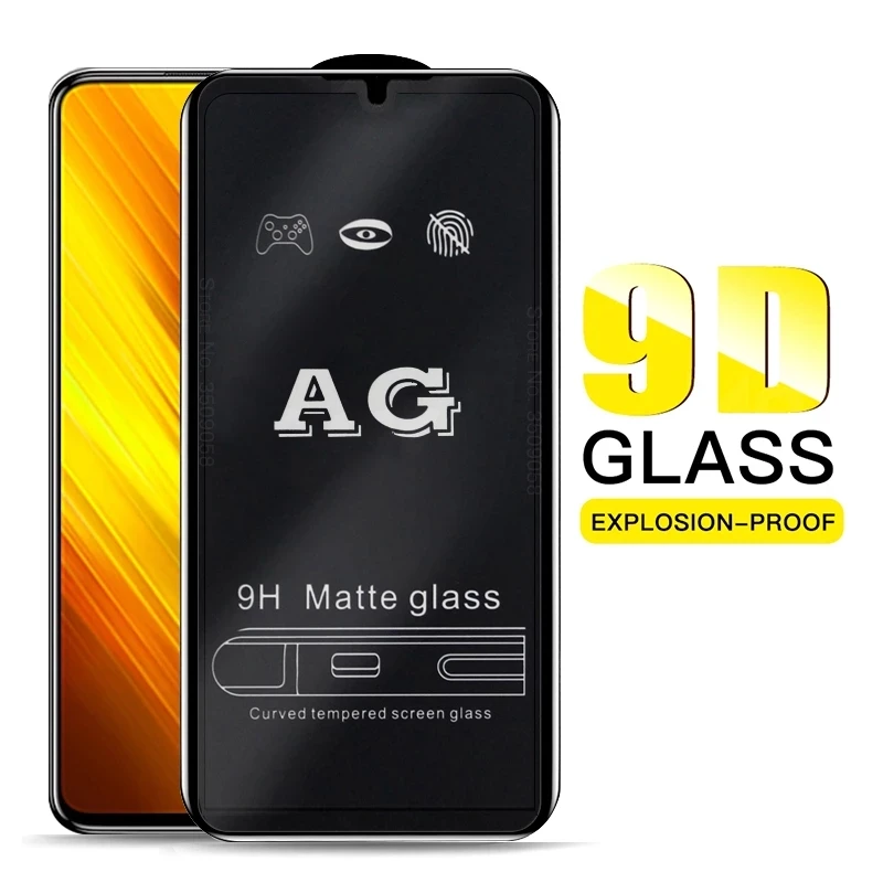 

AG Full Cover Anti Fingerprint Screen Protector Matte Tempered Glass For iPhone13 12 Pro max For iPhone 11 Pro