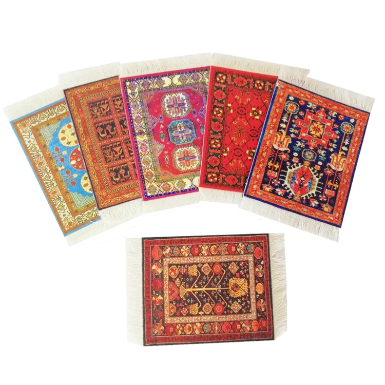 

Factory Supply Carpet Like Drink Coaster Cheap Price Rug Coaster for Business Event