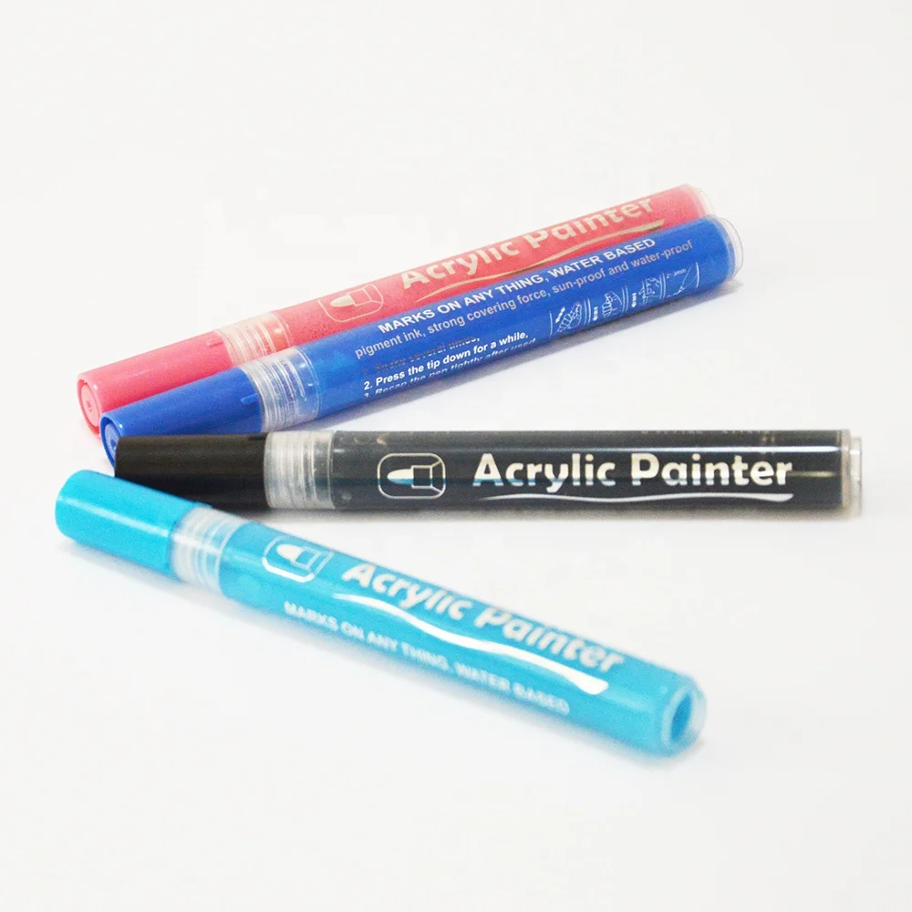 

wholesale highlighter stationery fabric diy hand-drawn acrylic paint marker pen car tyre