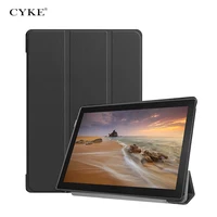 

CYKE Tablet Cover Funda TB-X104F TB X104F TB-X104L Slim Magnetic Folding PU Leather Stand Case For Lenovo Tab E10 10.1