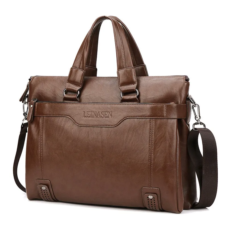 

W1012 Diagonal men's bag handbag computer bag briefcase men's shoulder bag