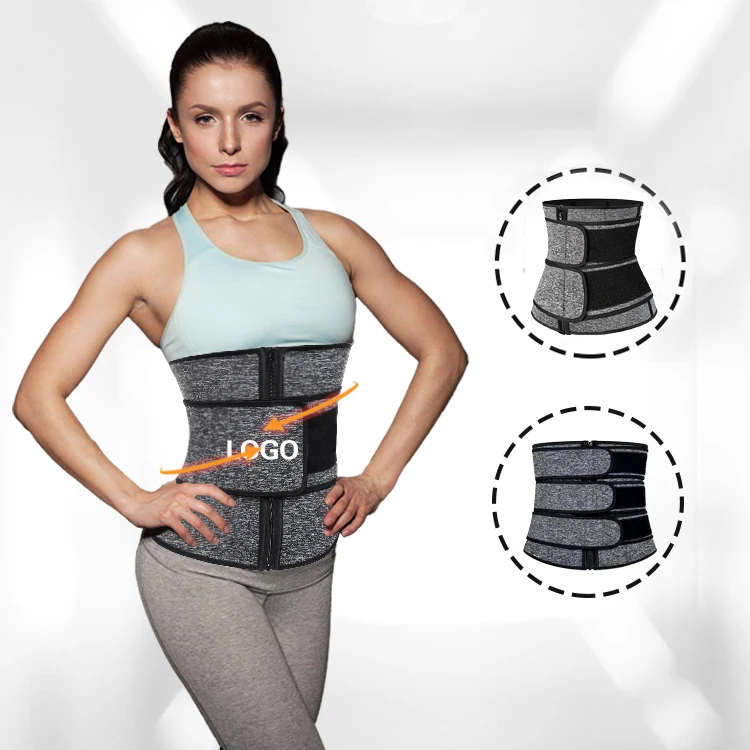 

Wholesale Women's Plus Size Slimming Tummy Tuck Weight Loss Sweat Belt Waist Trainer, Black,red,gray