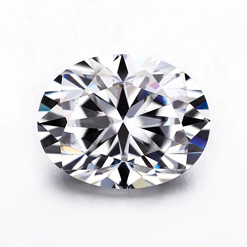 

factory price 7*9mm EF white lab creat diamond jewely loose gemstone forever one moissanite oval 1.5carat