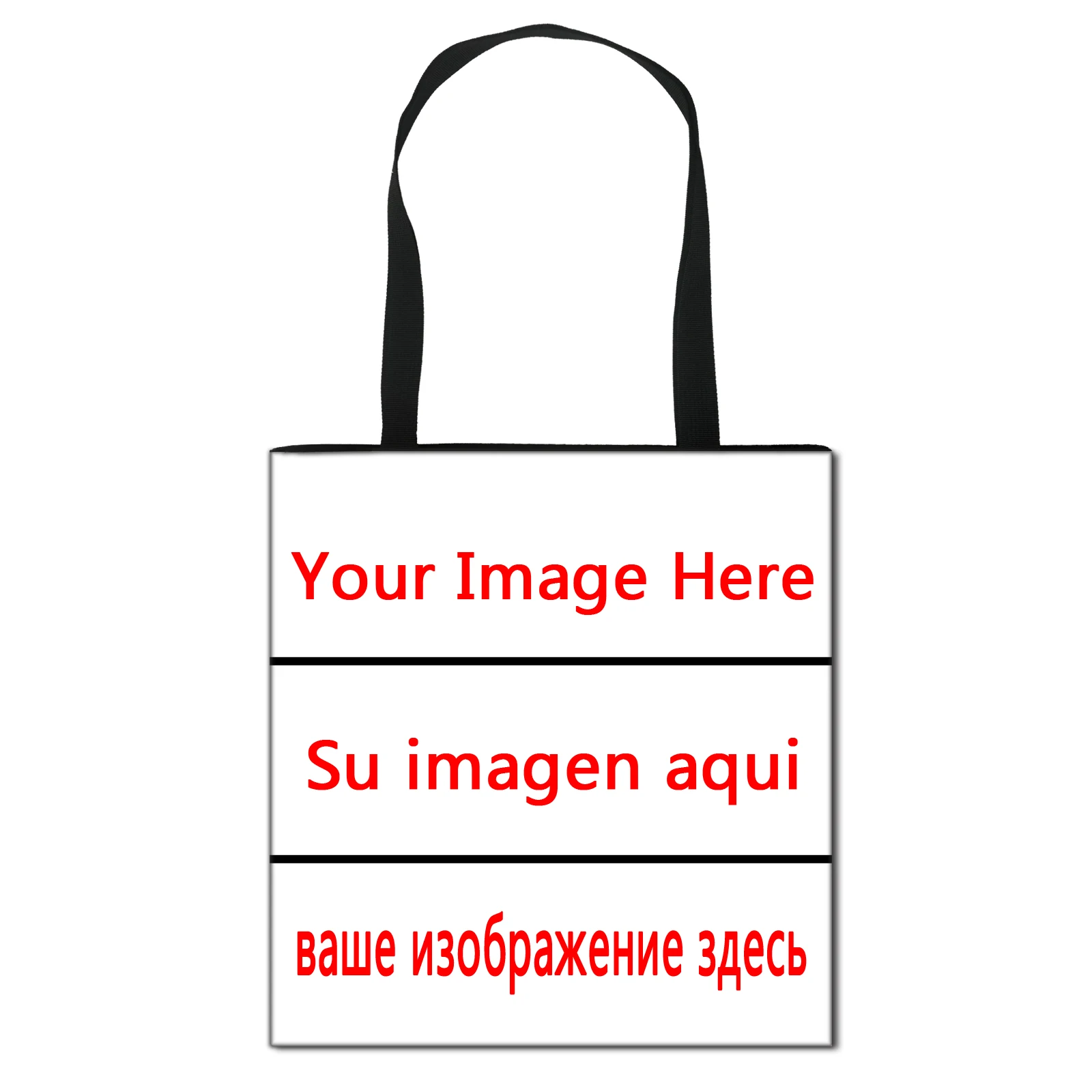 

Customize Your Logo / Name / Image Handbag Women Shopping Bag Girls Casual Totes Female Shoulder Bag Cartoon Crossbody Bags, Customizable