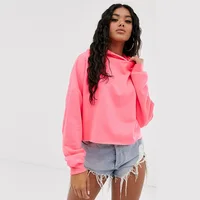 

Guangzhou Wholesale in Bulk Streetwear Women Anti-pilling Thick Cotton Fabric Pull Over Hoodie