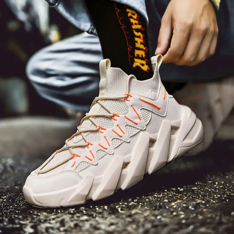 

men`s casual shoes sneakers 2021 fashion footwears zapatillas hombre sports sneakers flyweaving luxury men running shoes sneaker