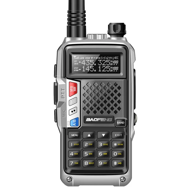 

BAOFENG BF-UVB3 PLUS 8W powerful UHF/VHF Dual Band 10KM Long Range Handheld 3800mAh Battery Walkie Talkie Radio uv-5r