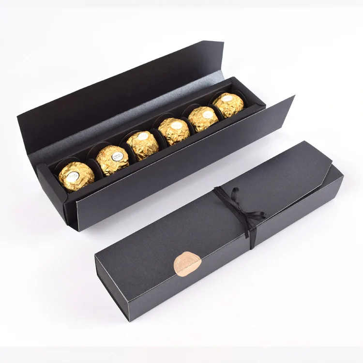 

Recycled Material Kraft Paper Food Gift Packaging Box Chocolate Truffle Packaging Boxes