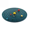 GE036 Astronomy Eight Planets Teaching Educational Game Wooden Preschool For Kids Montessori Solar System Toys