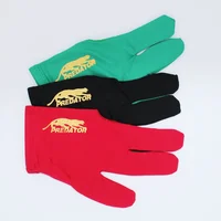 

1PC billiard cue gloves high quality three finger durable snooker gloves