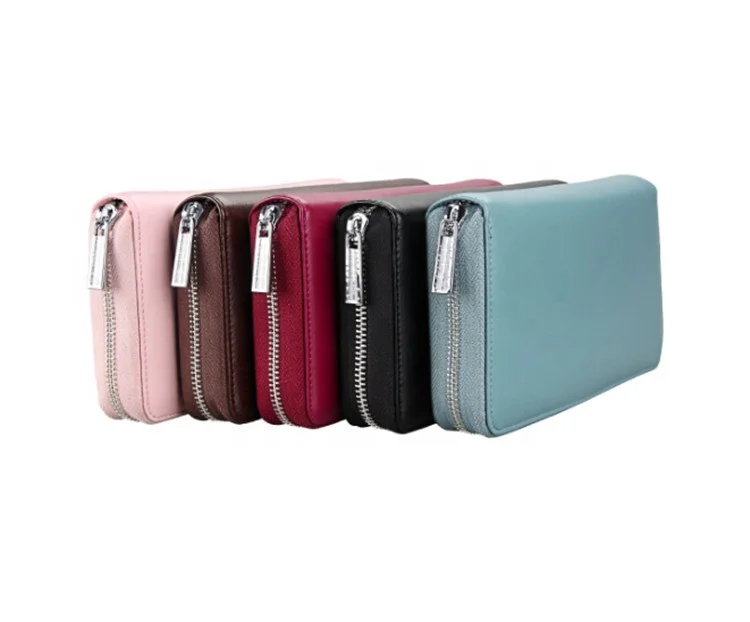 

2020 Popular RFID Blocking 36-Card Slot Long Wallet for Men, Customized