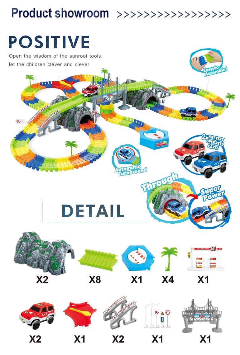 Chengji Battery Operated Toy Model Train Track, Christmas Wholesale Games For Kids Electric Race Track
