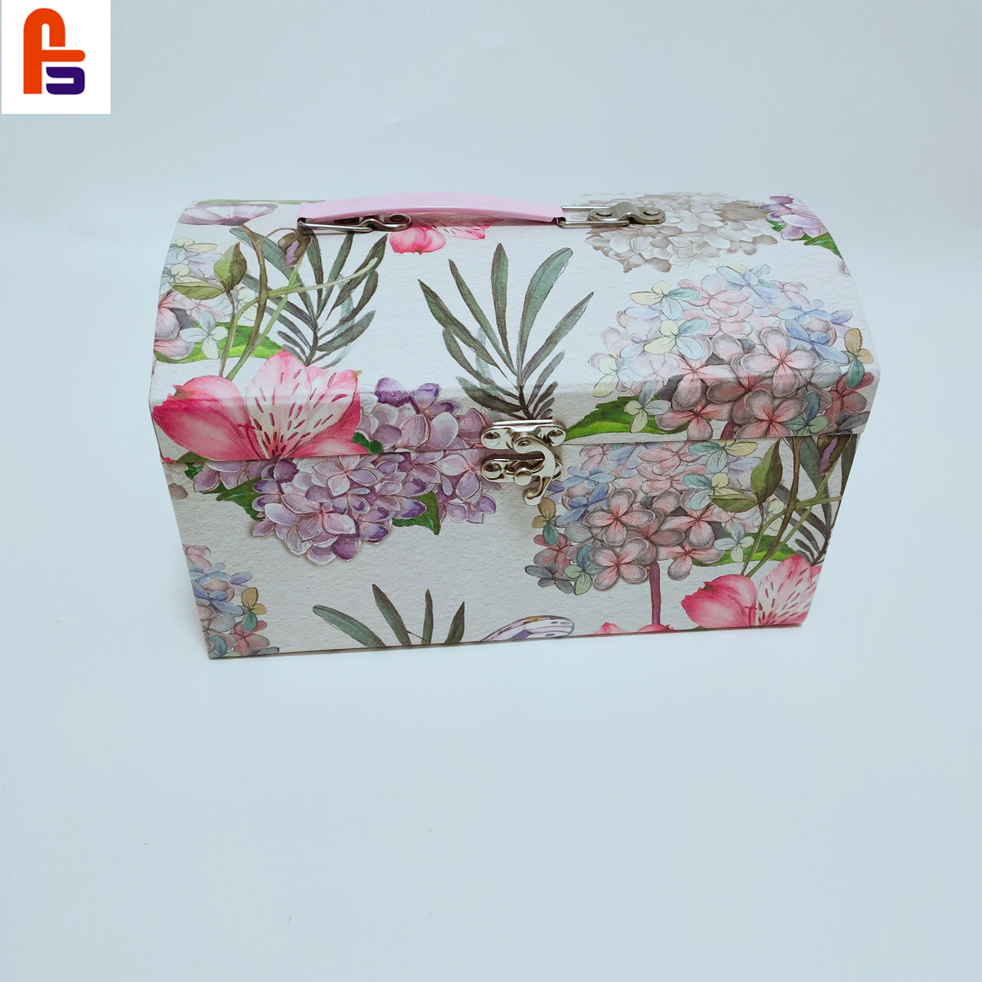 

cardboard suitcase packaging gift box with handle