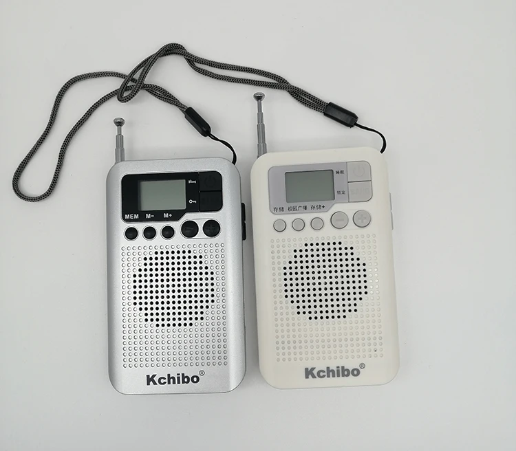 Professional manufacturer 2 band FM AM digital portable Kchibo radio
