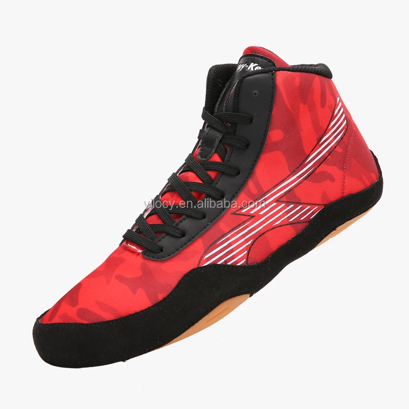 Male Female Competition Shoes Wrestling Fighting Sanda Nonslip