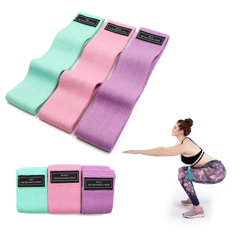 

Promotional Cheap Stylish workout fitness elastic resistance bands set