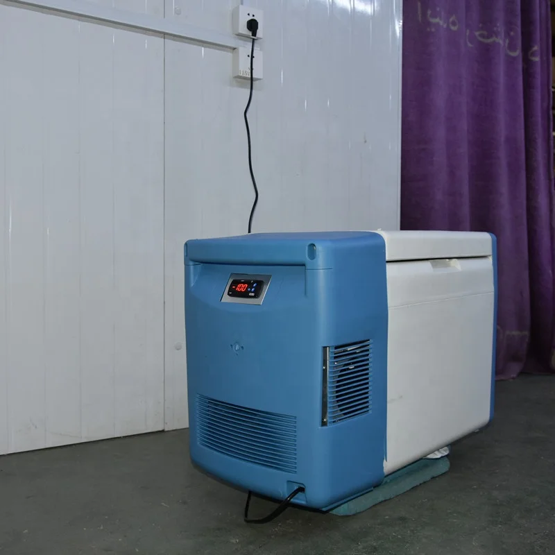 
12V DC -60 Degree Portable Ultra Low Temp Freezer For Seafood or Laboratory 