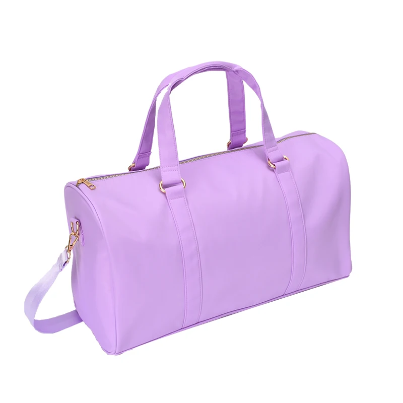 

Colorful Lifestyle Large Capacity Classic Travel Duffel Bag Customizable Waterproof Nylon Sport Gym Weekender Bags