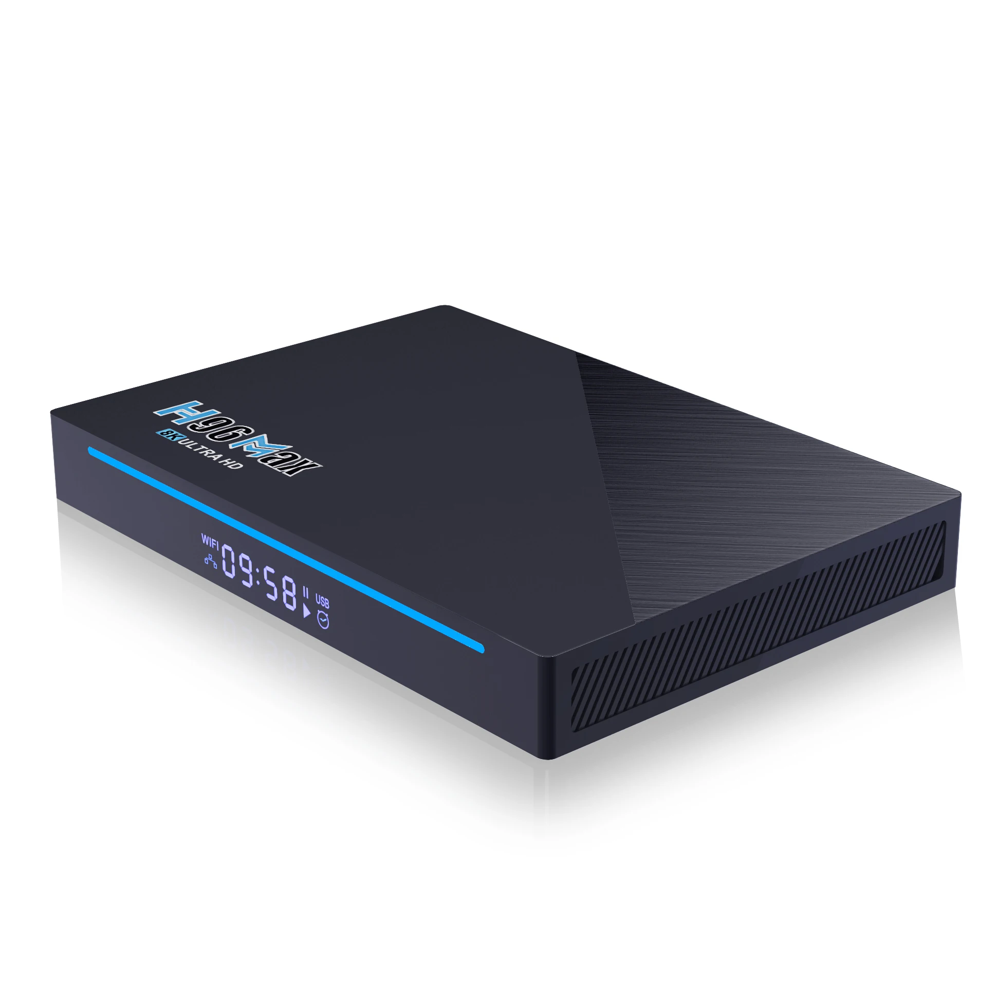 

2021 Cheapest Android 11 Set Top Box Custom Logo DDR4 8k Android Box H96 Max Rk3566 With 8gb Ram