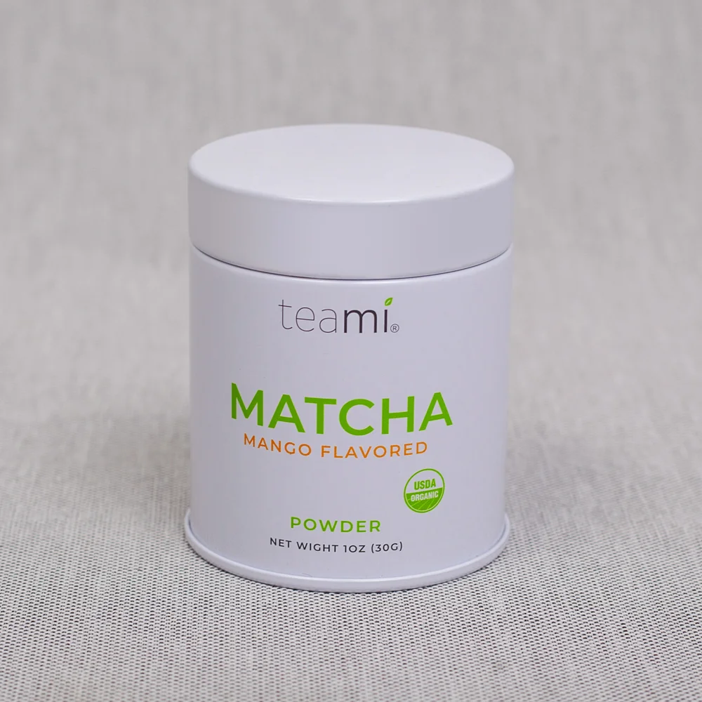 

Customized Printed Green Mini Jar Tea Packaging Metal Tin Matcha Food Packaging Small Tin Can