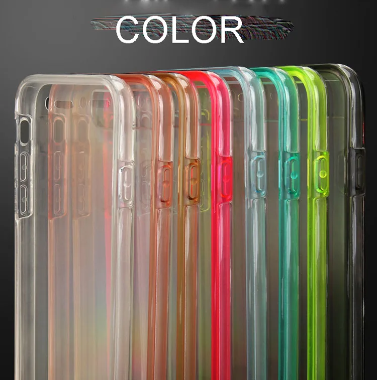 

360 degree protection of full cell mobile phone hard tpu pc cover case for moto g5s, Transparent
