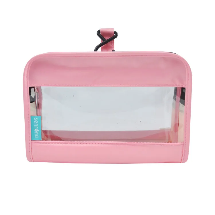 

Custom Waterproof Women Toiletry Wash Makeup Bag For Travel Cosmetic Daily Use, Colorful