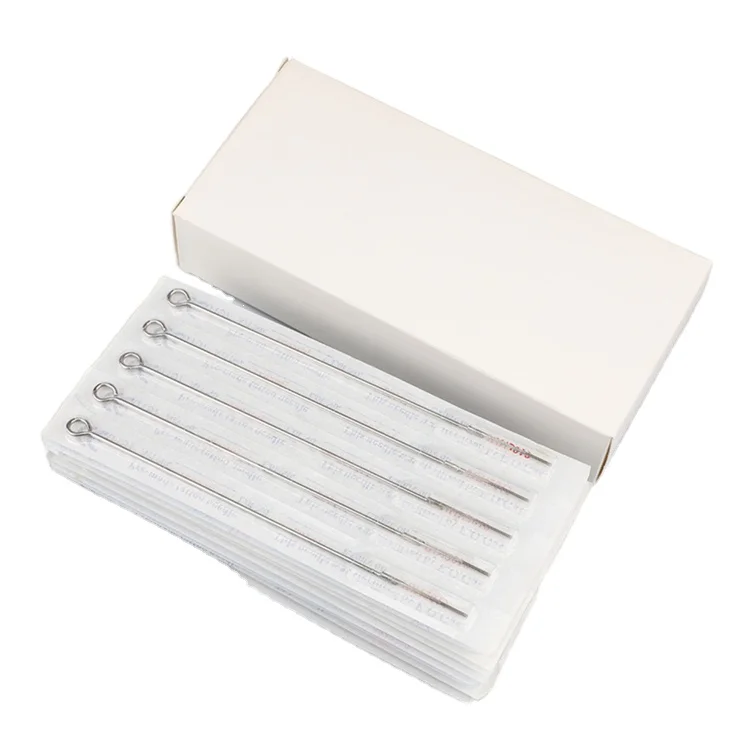 

50pcs/box Low MOQ 08# Disposable Nano Traditional Needles Magnum Cheap Tattoo Sterilized Needle Machine