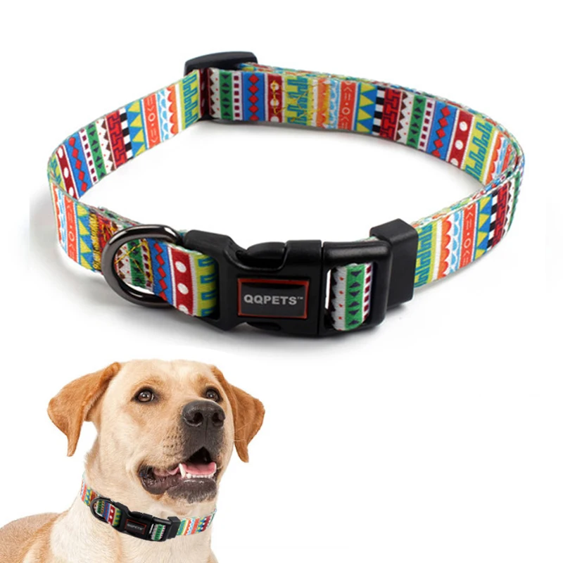 

Manufacturer Sublimation Multi Colors Personalized Logo Pet Collars Custom Wholesale Dogs Animal Quick Release Polyester RIBBONS, Customized color for pet collars