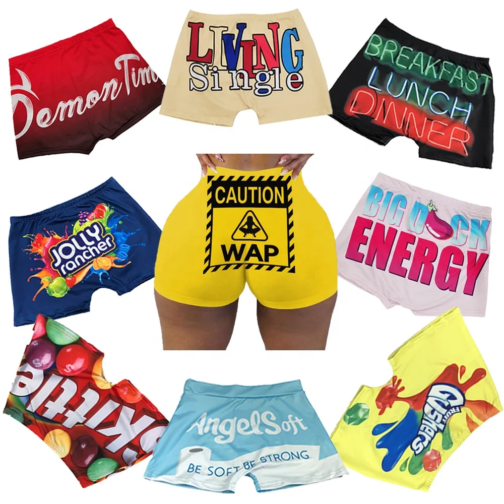 

hot sale designer wap customized candy color high waist yoga shorts women snack shorts, Custom color