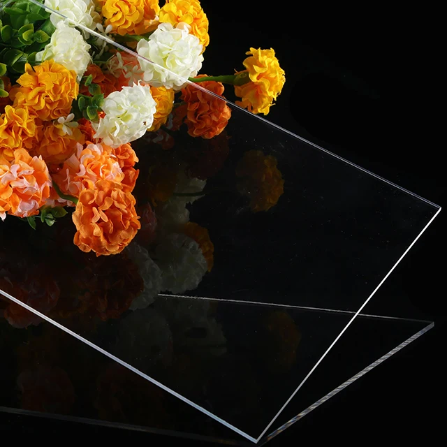 Transparent Acrylic Sheet Heat Moldable 3mm High Temperature Plastic