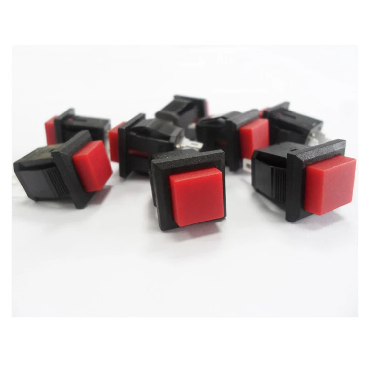 14mm Momentary Square Micro Waterproof Push Button Switches, View Push