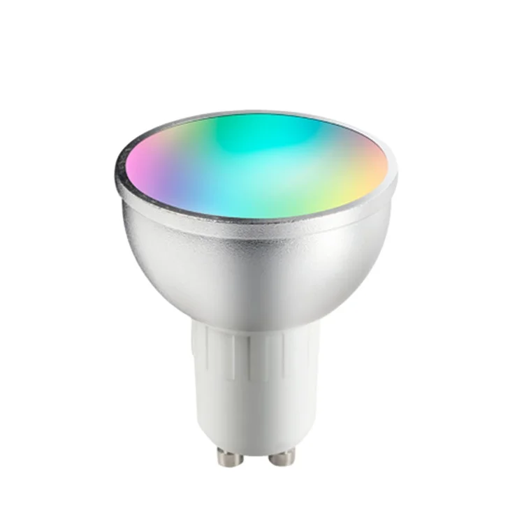 UEMON smart home 2019 new model WiFi smart GU10 led bulb lights, remote control by Smart phone APP and voice