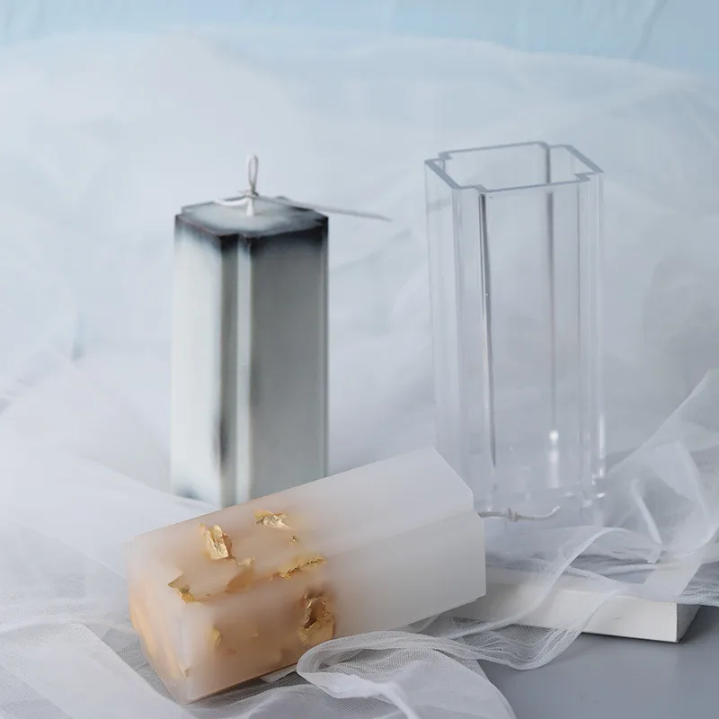 

FO251 Cross Shape Candle Acrylic Mold Aromatherapy Craft Manual DIY Candle Mold, Transparent