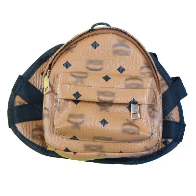 

Customized Dog outing backpack snacks bag strap adjustable dog bag