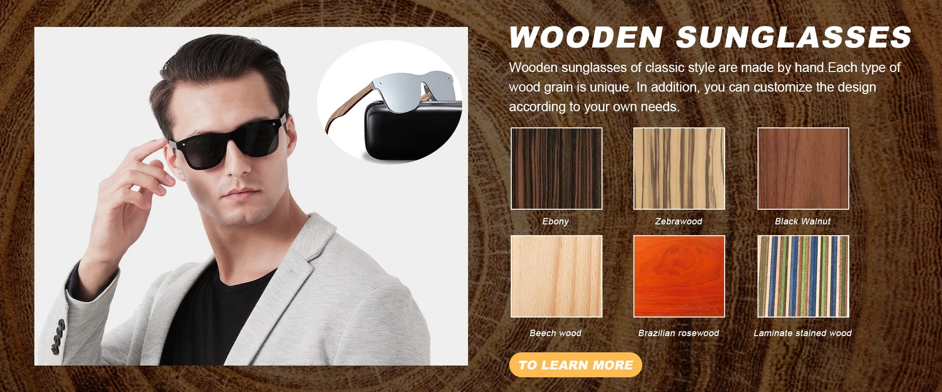 Holzspecht | Wood Watches, Wooden Sunglasses, Rings with Wood