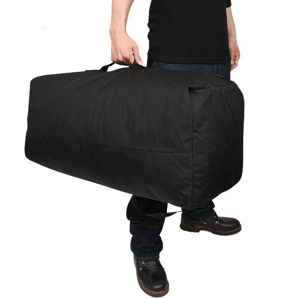 canvas duffle bag