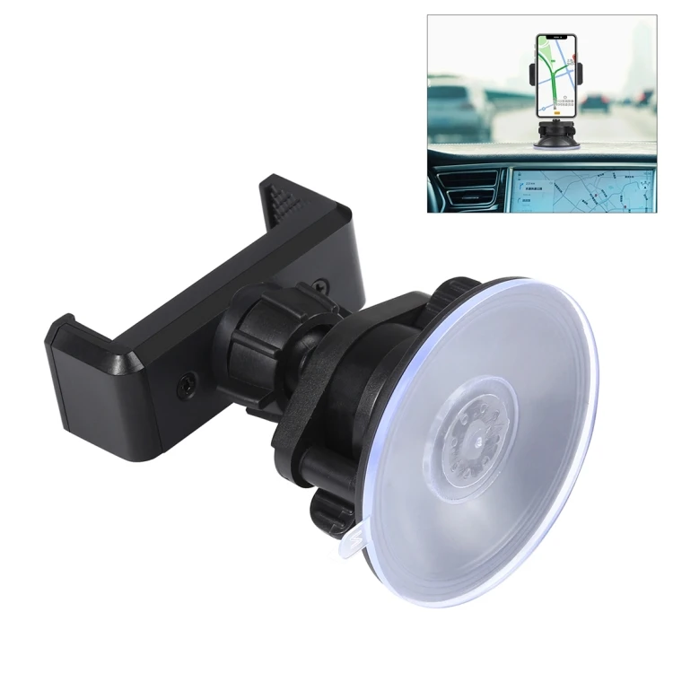

Cheap Price PULUZ 360 Degree Rotating Suction Cup Clamp Holder Bracket For iPhone