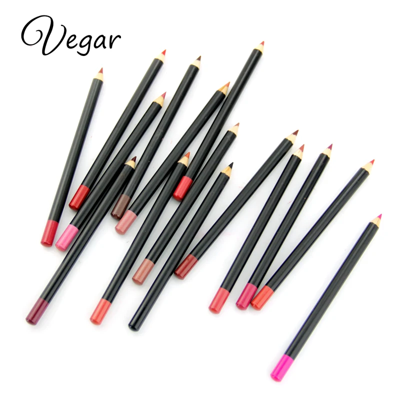 

Wholesale 16 colors waterproof lip pencil private label lip liner