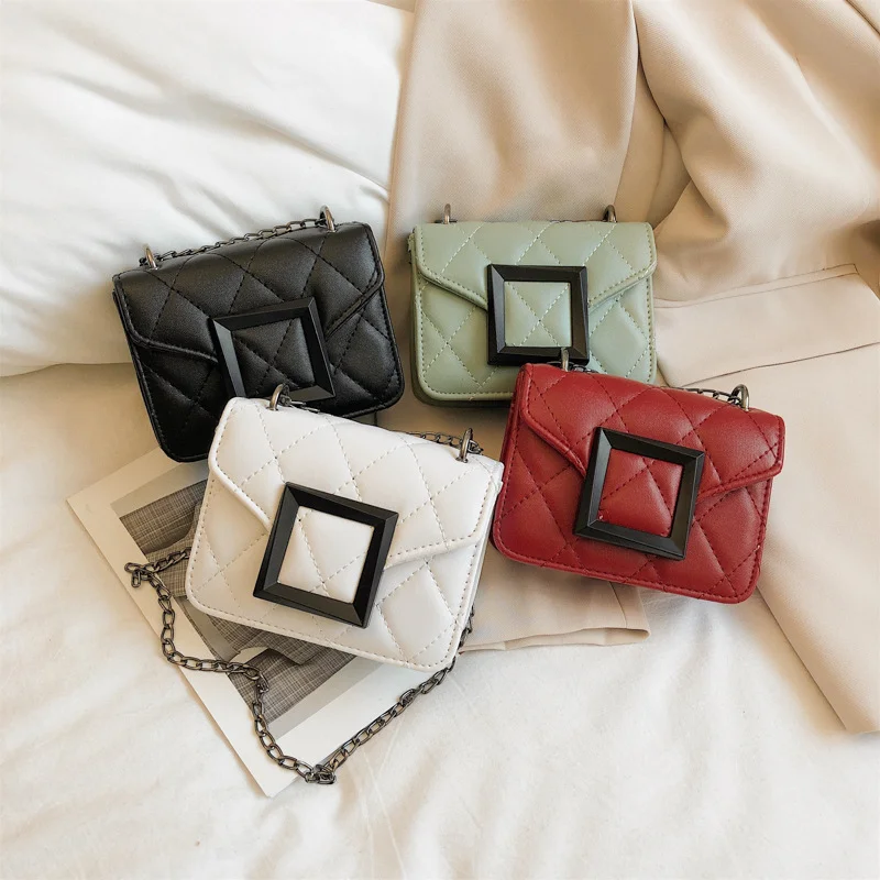 

Small square handbags wholesale luxury crossbody bags women handbags purses and handbags for women, 4 colors