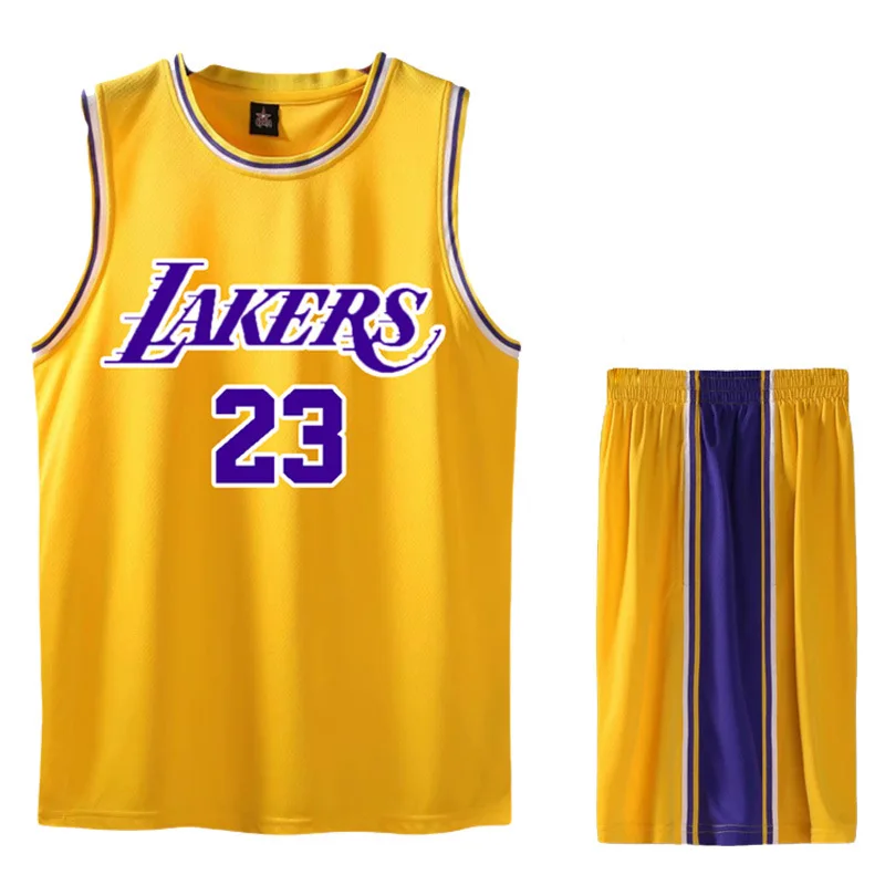 

Laker s jersey Lebronn James basketball team jersey suit Kobe Bryant bucks shirt custom printed training jersey, Picture