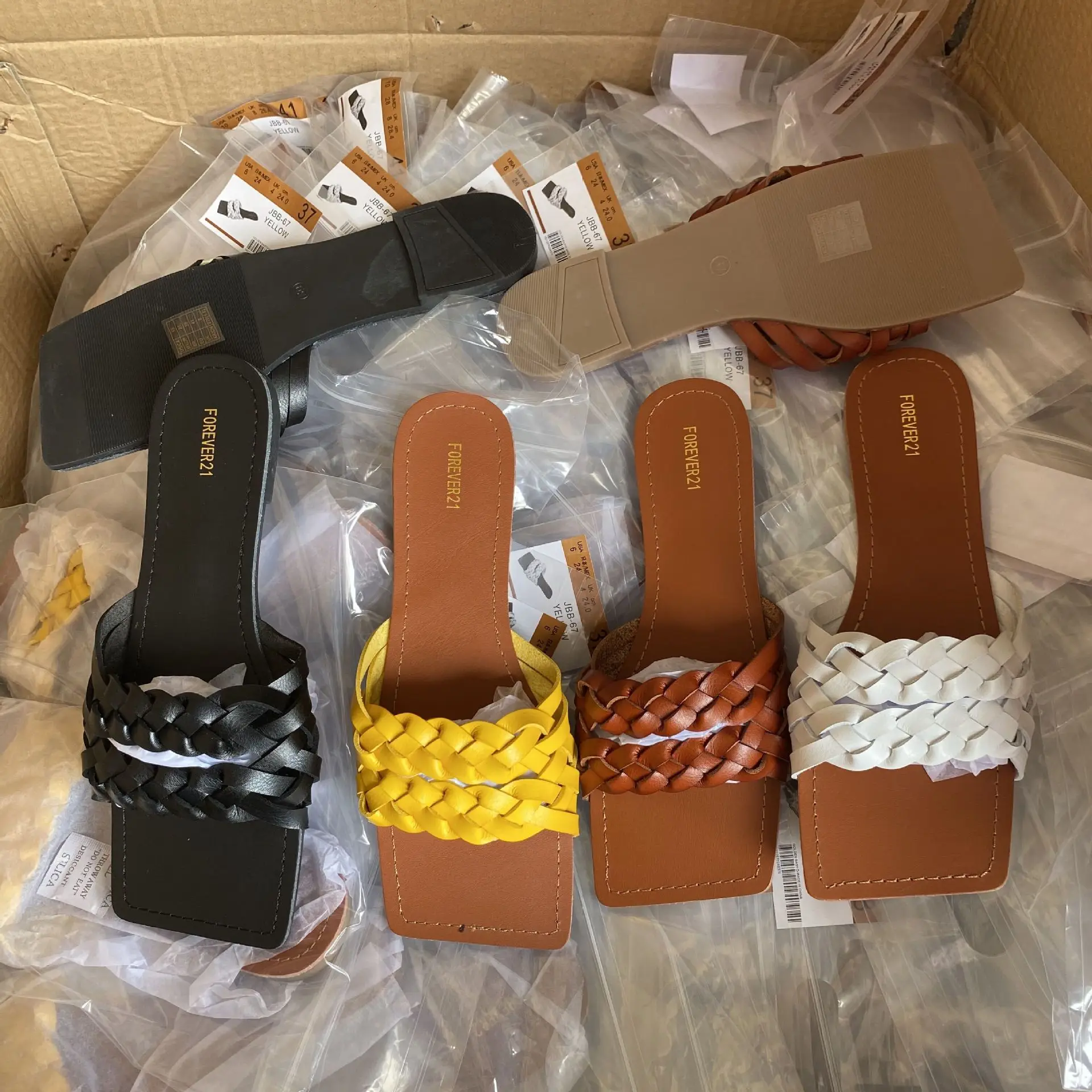 

2022 hot Sale Big Size Fashion Oxford Shoes Lady Slippers For Women, Black