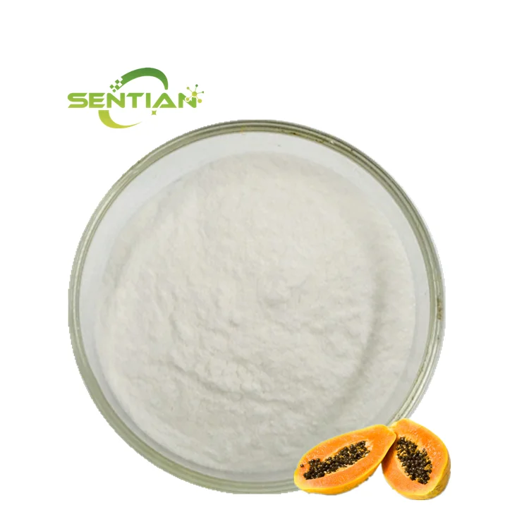 

100% natural Plant protease Papaya Extrcat Papain Powder