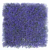 ZERO Purple Plastic Flower Boxwood Topiary Garden Grass Wall Cherry Blossom Artificial for both Hotel and Restaurant Decoration