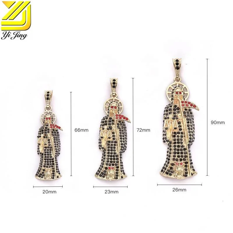 

Fashion charm pendant death zircon 18 K gold manufacturers selling