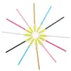 Wholesale Colorful Curved Disposable Beauty Cosmetic Applicators Mascara Brush